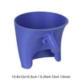thumbnail image 2 of HUISZJ Wide Mouth Flour Funnel Stand Mixer Attachment Plastic Powder Funnel Kitchen Essentials （Purple）, 2 of 10