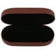 thumbnail image 5 of Estuche para anteojos Estuche rígido para anteojos Estuche para anteojos Bolsillo Protector de anteojos de sol portátil Se adapta a la mayoría de anteojos y gafas de sol Marrón, 5 of 6