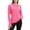 Hot Pink, variant on Womens UPF Sun Protection Hoodie Shirt Long Sleeve Fishing Hiking Outdoor UV Shirt Lightweight Breathable Loose Fit Cycling Sun Clothing Wrinkle Resistant Windproof Skin Friendly Coat