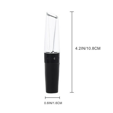 

MATHOWAL Stainless Steel Wine Decanter Fast Decanter Mini Wine Filter Air Intake Bottle Pourer Aerator for Home Bar Wine Decanter
