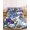 Purple Indigo, variant on Twin Sze Fitted Sheet Set - Spring Flowers 2 Piece Bedding Sets 16" Deep Pocket Fitted Sheet with 1 Pillowcase, Purple Hydrangea Orchid Floral Country Brushed Microfiber Hotel Luxury Bed Sheets