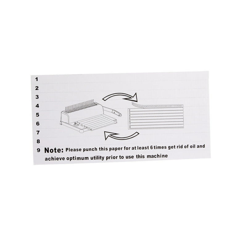 A3 Manual Spiral Wire Binding Machine Paper Puncher 46 Holes Paper
