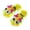 Yellow, variant on Boys Girls Flashing LED Light Up Slippers Kids Cartoon Open Toe Slides Lightweight Sandals for Party & Daily Play Blue Size 3-3.5 Years