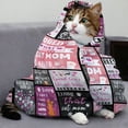 thumbnail image 4 of Cat Mom Blanket Gifts for Women 60\u201dX50\u201d, Cat Lover Gifts Throw Blanket, Cat Gifts for Cat Lovers, Cat Owner Gifts for Cat Mom Fleece Blankets (Cat Mom Blanket), 4 of 6