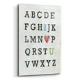 thumbnail image 2 of Epic Art 'Alphabet on Print' by Courtney Prahl, Acrylic Glass Wall Art, 16"x24", 2 of 8