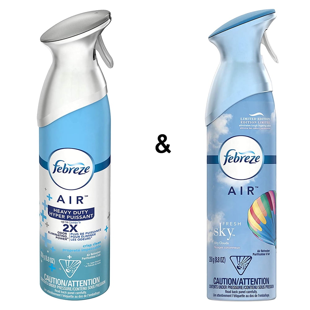 AIR Freshener Heavy Duty Crisp Clean (1 Count, 250g) by Febreze & Air