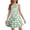 #A02-Light Green, variant on Abcomgle Easter Dresses for Girls 5t-6t Funny Bunny Floral Print T Shirt Dresses for Girls A-Line Sleeveless Dress Outfits Crewneck Casual Twirly Dress Clothes for Girls,Red,5-6Years
