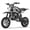 Upgrade-Black, variant on Hover Heart DB1 Gas 50cc Dirt Bike for 8 Years - Blue