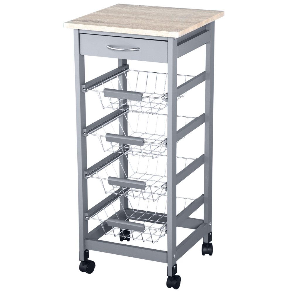 wheeled kitchen storage