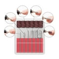 thumbnail image 4 of Pinkiou Portable Electric Nail Drills for Acrylic Nails Brush Professional Nail File Kit Pen Shape Electric Nail Drill Manicure Filer Kit, 4 of 7