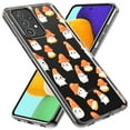 thumbnail image 2 of MUNDAZE Samsung Galaxy A53 Shockproof Clear Hybrid Protective Phone Case Cute Cartoon Mushroom Ghost Characters Cover, 2 of 5