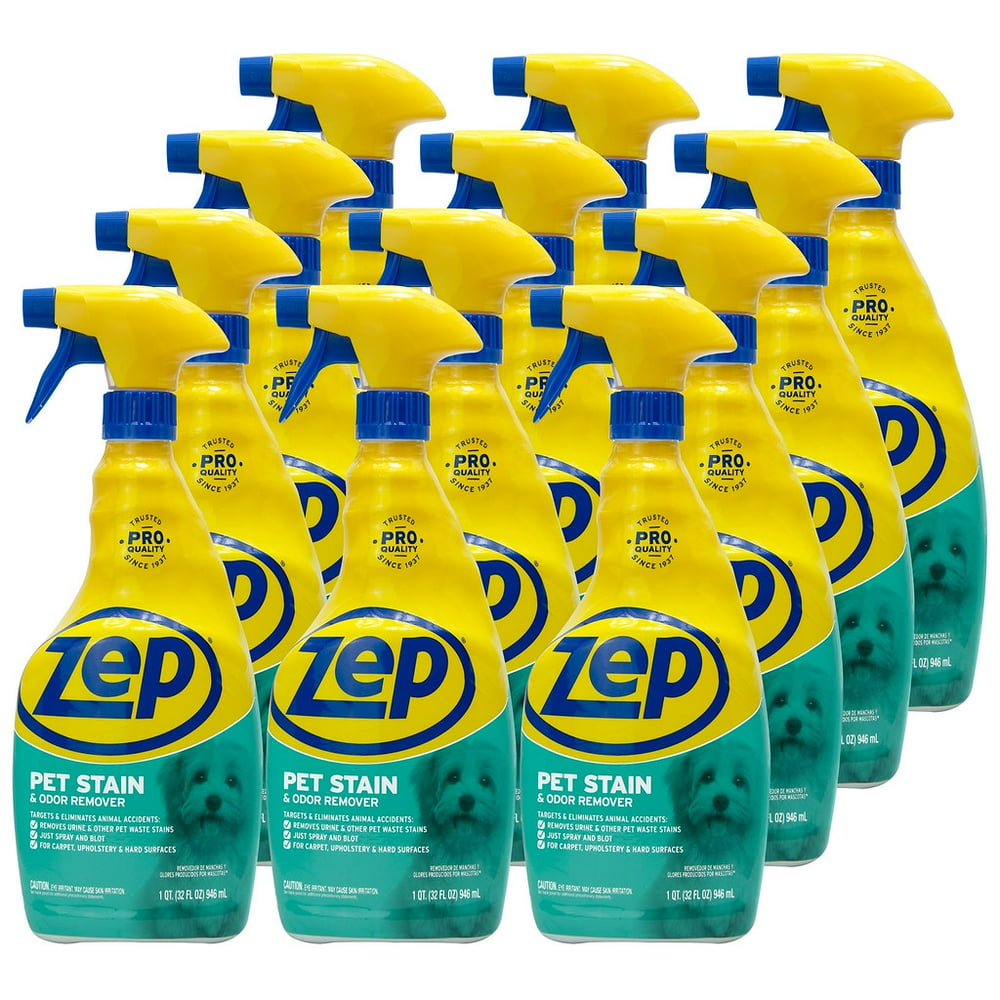 Zep Pet Stain and Odor Remover 32 Ounce ZUPETODR32 (Case of 12