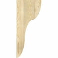 thumbnail image 3 of 6"W x 12"D x 28"H Carmel Rough Sawn Corbel, Douglas Fir, 3 of 9