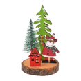 thumbnail image 2 of Wooden Christmas Table Decor Tabletop Christmas Tree Desktop Ornament Table Top Decoration for Home Indoor Party Xmas Present Elk, 2 of 8