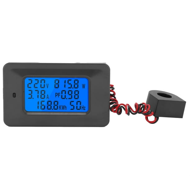 Medidor de cantidad eléctrica, monitor de electricidad multifuncional, monitor de energía digital, monitor de energía digital, valor excepcional
