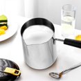 thumbnail image 3 of Scale Design Oil Pot Small Milk Pot Stainless Steel Saucepan with Handle Deepen Pouring Oil Pot, 3 of 3