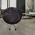 thumbnail image 4 of Stretchable Round Bar Stool Cover 11-16" Washable Dustproof Elastic Seat Cover Polyester 28-40cm for home and hotel, 4 of 8