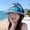 Blue, variant on Fan Hat Sun Visors Hat with Fan 3 Speeds Sun Hat USB Rechargeable Hat with Fan Cooling Fan Hats for Women Large Area Sun Protection for Hot Summer