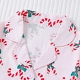 thumbnail image 6 of MEZZALL Outfit Sets Santa Claus Girls Short Sleeve Shirts Shorts And Printed Robe Soft Sleep All Seasons Toddler Kids Leisure Cozy Clothes Sets, 6 of 9