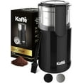 thumbnail image 6 of Kaffe Electric Coffee Grinder with Removable Cup (3.5oz) - Stainless Steel - Cleaning Brush Included - Espresso Coffee Bean Grinder for Home Use - Black, 6 of 6