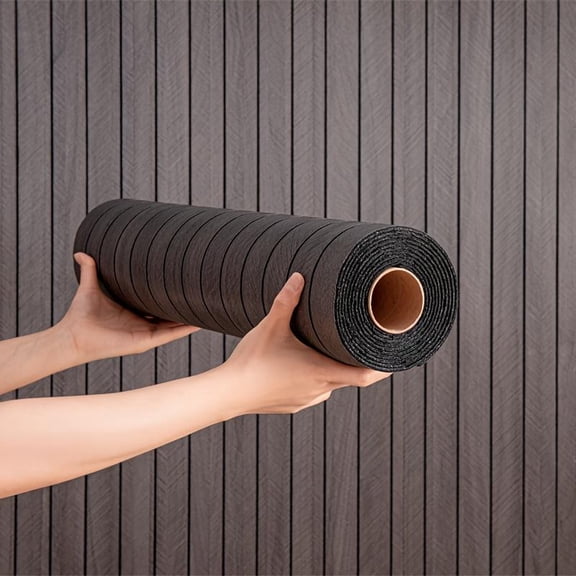 1 roll of decorative 3D wall panels, measuring 15.75x118.11 inches (12.92 square feet), wall decoration panels, Self Adhesive Waterproof Adhesive