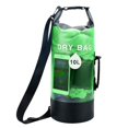 thumbnail image 1 of Green 10L Bolsa seca impermeable de 10l y 20l, mochila de almacenamiento para natación, Rafting, kayak, río, Trekking, navegación flotante, Canoing, bolso de mano, 1 of 5