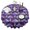 Colorful Mushroom Pattern, variant on Colorful Mushroom Pattern Purple Pattern Round Tablecloth 60"x60",Wrinkle Wipeable Table Cloth for Kitchen Dining Room Picnic Patio Party