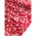 thumbnail image 5 of ZAFUL for Women's Daily Cami Tiny Floral Mini Dress Red L, 5 of 6
