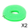thumbnail image 1 of 5 tendederos portátiles de viaje con gancho, tendedero elástico para acampar RV para ropa interior, tendedero, accesorios de Camping 2 piezas, 1 of 10