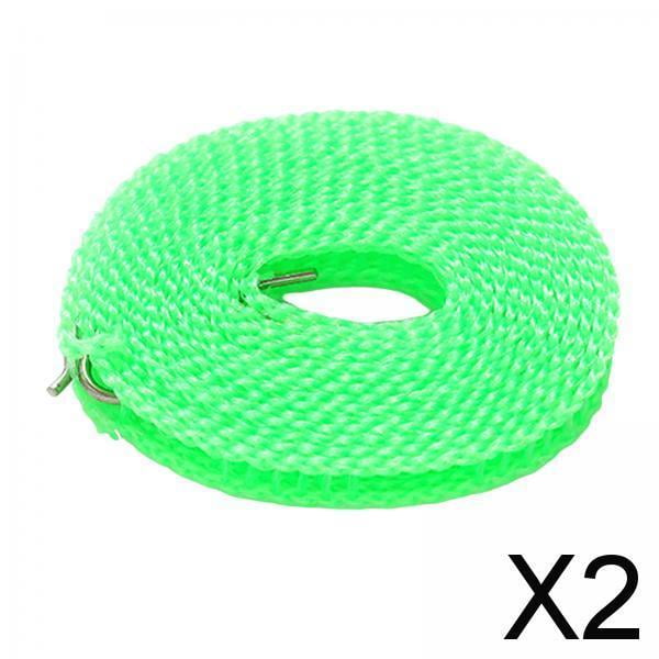 5 tendederos portátiles de viaje con gancho, tendedero elástico para acampar RV para ropa interior, tendedero, accesorios de Camping 2 piezas