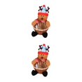 thumbnail image 4 of Advancent Cesta de almacenamiento de dulces de Feliz Navidad, decoración de para el hogar, organizador de muñecos de nieve, cestas, bolsa de regalo Type1 NO1 Advancent CBP055027, 4 of 5