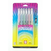 Sakura Gelly Roll Stardust Gel Pen Set, 6-Colors, Galaxy