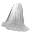 thumbnail image 6 of Women Tie Waist Flowing Long Tulle Skirt See Through Mesh Tutus Detachable Long Overskirt for Formal Prom Wedding Party, 6 of 9