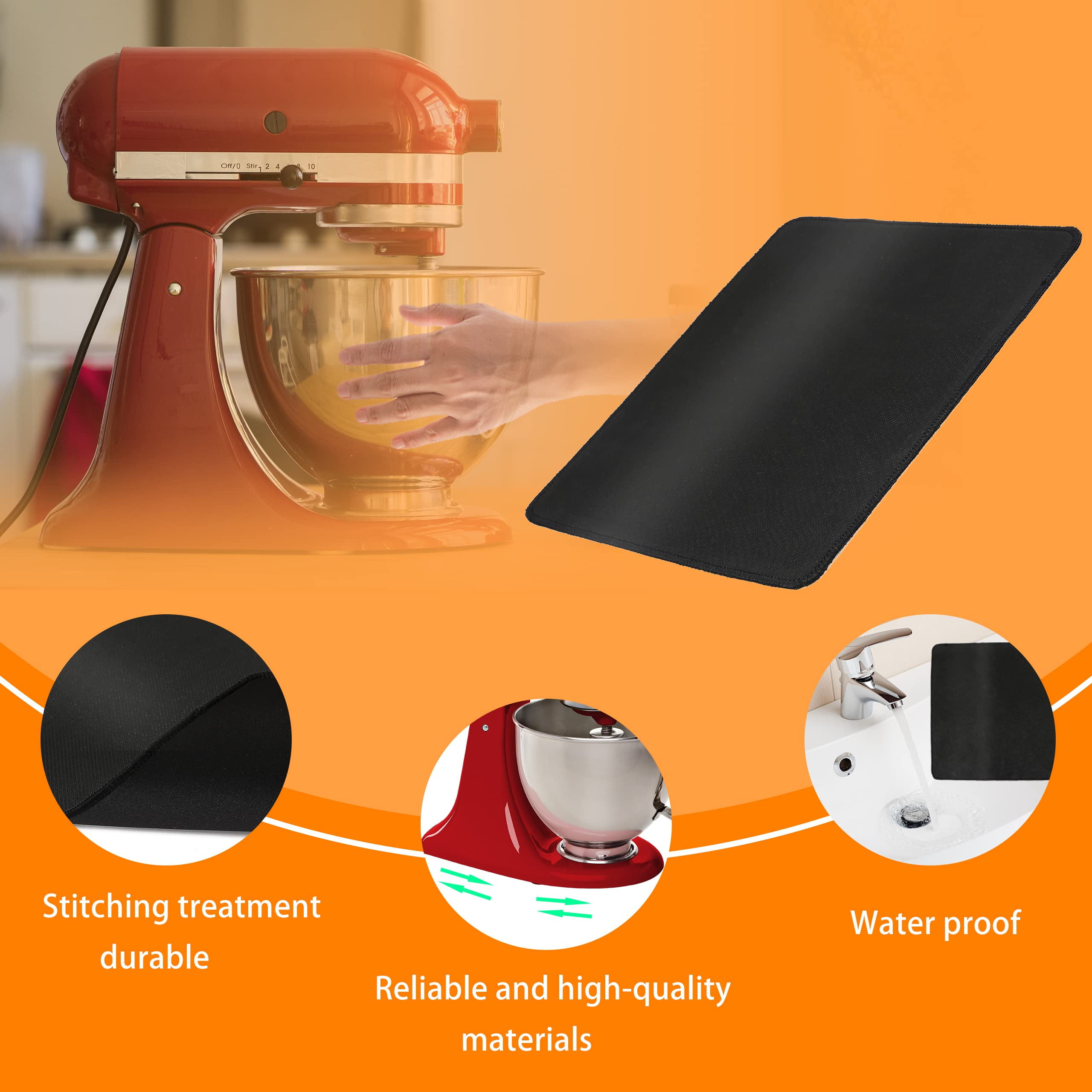 Kitchen Countertop Appliances Slider Mat,Scratch Protecting & Heat
