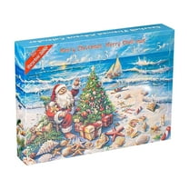 NIUBWJL Shells Christmas Advent Calendar Christmas Decoration Shells Ornaments 2025