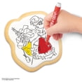 thumbnail image 4 of Dr. Seuss The Grinch  Cookie Coloring Kit by Color-a-Treat, 12oz, Includes 6 Individually Wrapped Sugar Cookies and 4 Food Coloring Markers, 4 of 6