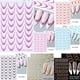thumbnail image 2 of Pegatinas para uñas con forma de línea de sonrisa de dopamina, autoadhesivas, para decoración de uñas DIY, 2 of 6