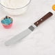 thumbnail image 3 of Zhuge Espátula para decorar Cuchillo recto para besar Utensilio para hornear Mango de madera Espátula de acero inoxidable de 10 pulgadas Espátula para crema Espátula para pastel, 3 of 5