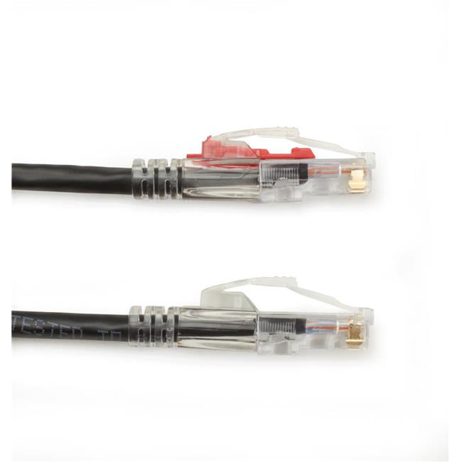 UTP Black Box GigaBase 3 CAT5e 350-MHz Lockable Patch Cable 15.2-m Gray 50-ft. 