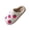 Hot Pink, variant on Men's and Women's Embroidered Fruit Warm Cotton Slippers for Couples Home Indoor House Shoes, Hot Pink, 36