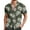 Light Green, variant on Men T Shirts European Beach Men Trendy Comfortable Loose Sports Foreign Trade Business Casual Collar Button Open Shirt Short Sleeve Shirt Stage Clothes Musicians