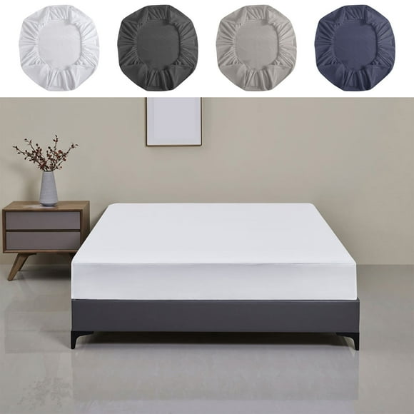YYV Gifts Full Waterproof Mattress Protector TPU Breathable Machine Washable Deep Pocket Non Slip Hypoallergenic Bed Cover Waterproof Mattress Protector For Bedroom
