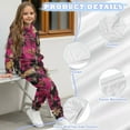 thumbnail image 6 of Uorisanigo Boys 2 Piece Outfits Long Sleeve Hooded Sweatshirt Top and Sweatpants Girls Pink Camo Hunting Pullover Hoodies Sweatshirt Suit with Pockets Winter Outfits, 6 of 7