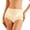 Beige, variant on Mesh Underwear for Women High Waisted Full Coverage Soft Stretch Briefs Breathable Comfort Ladies Panties 1 Pack Wine