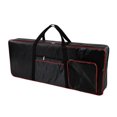 thumbnail image 2 of Piano Case Electronic Organ Bag Musical Instrument Cover Waterproof Handbag Oxford Cloth Sleeve Backpack Large Capacity 420D red edge black, 2 of 8