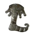 thumbnail image 1 of Croix des Bouquets H Stocking Design Steel Drum Ornament, 1 of 1