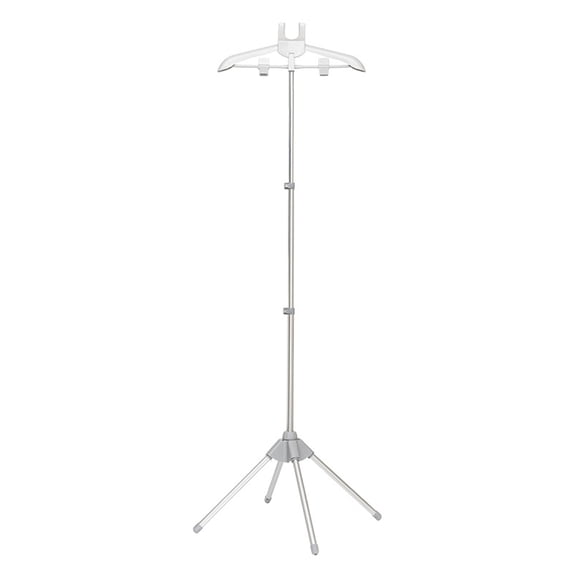 Bearachild Soporte para vaporizador de ropa versátil con altura ajustable El soporte para vaporizador es fácil de usar Almacenamiento y organización del hogar Gris 57*160cm