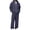 Navy, variant on Babcutegg Mens Outfit Set 2-Piece Zip Up Hooded Sweatshirt and Pants Fall Casual Athletic Clothes Green Size 3XL