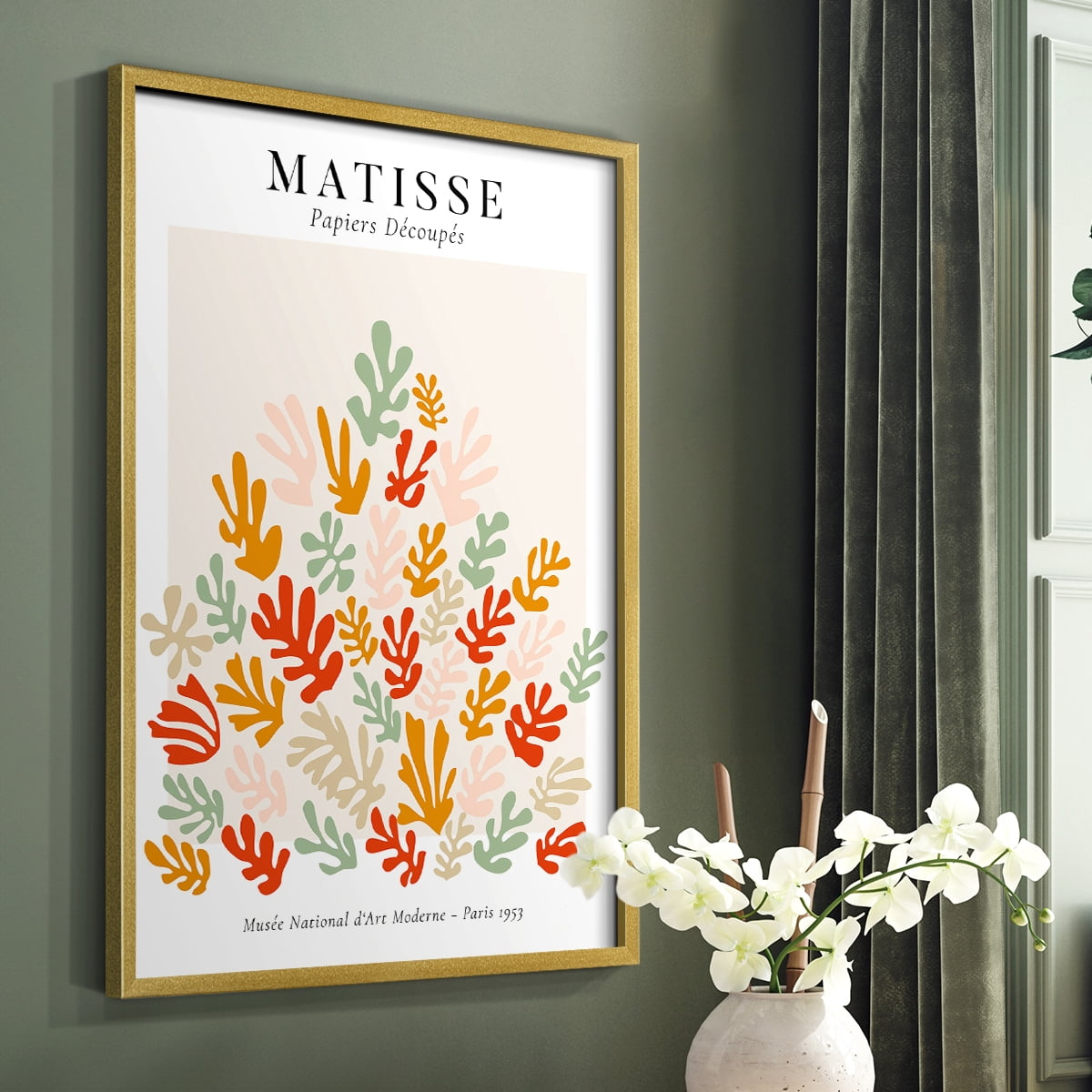 Matisse LXXXVI Framed Print - Solid Wood