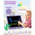 thumbnail image 5 of Bravokids 12" LCD writing tablet for Kids, Electronic Drawing Tablet Drawing Pad for Kids, Doodle Board as Educational and Learning Toys Birthday Gifts for Girls and Boys 3 4 5 6, 5 of 7